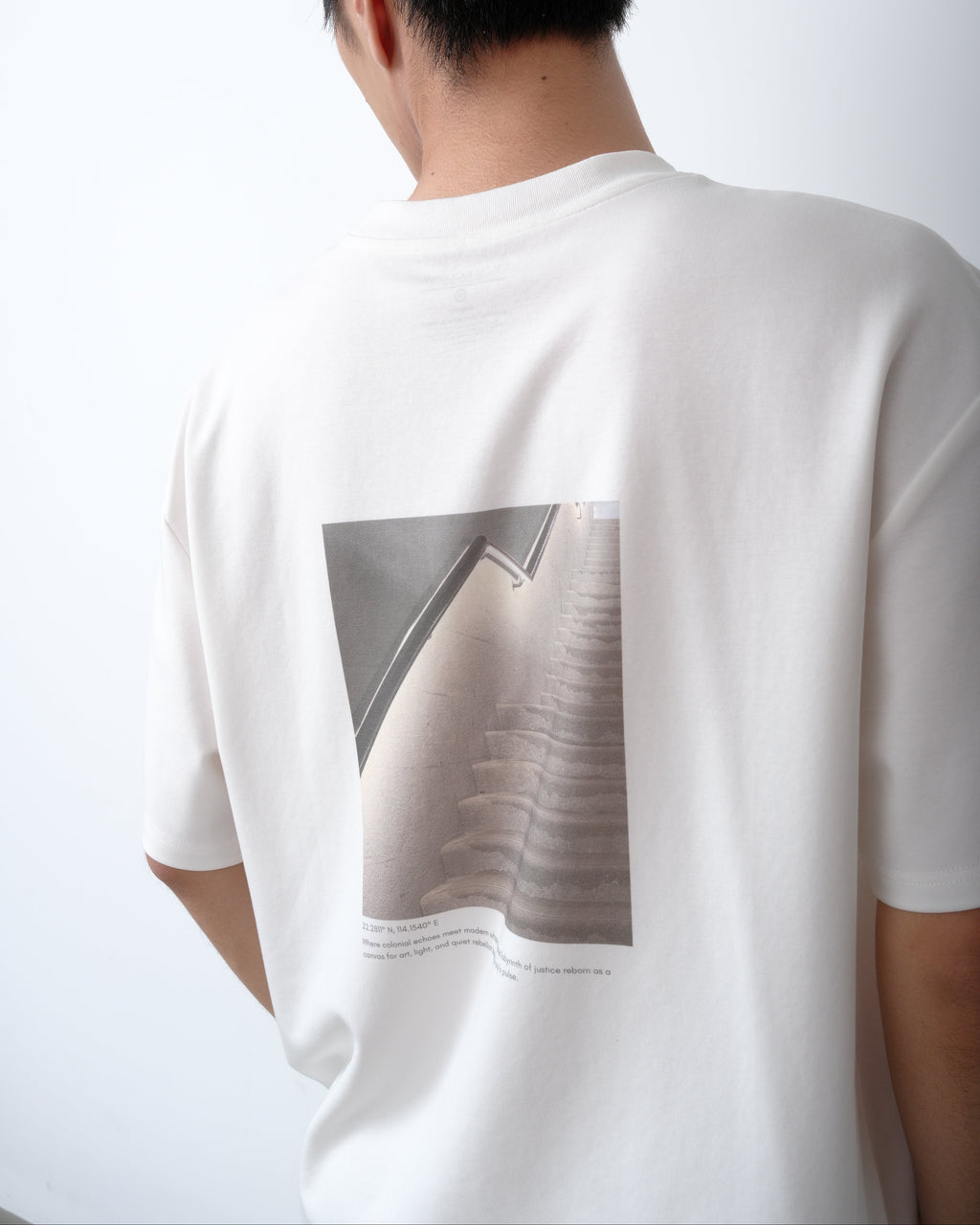 D852 Oversized T-Shirt Classic White