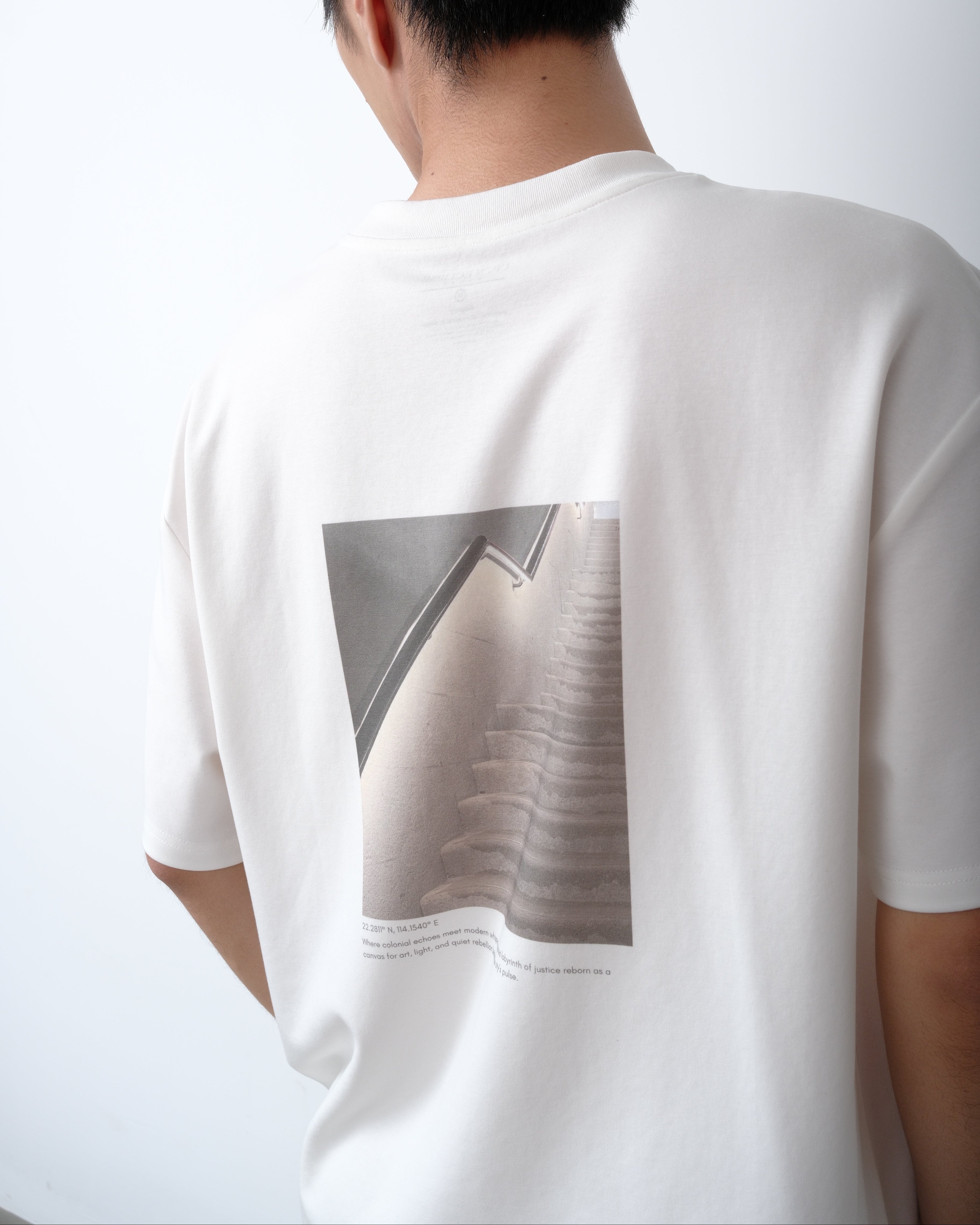 D852 Oversized T-Shirt Classic White