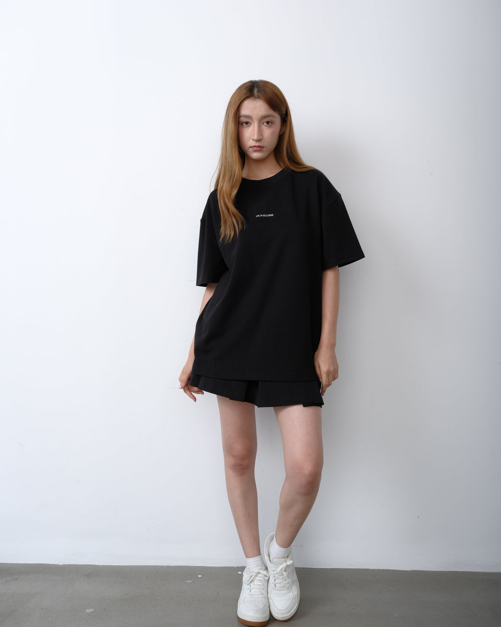 D852 Oversized T-Shirt Matte Black