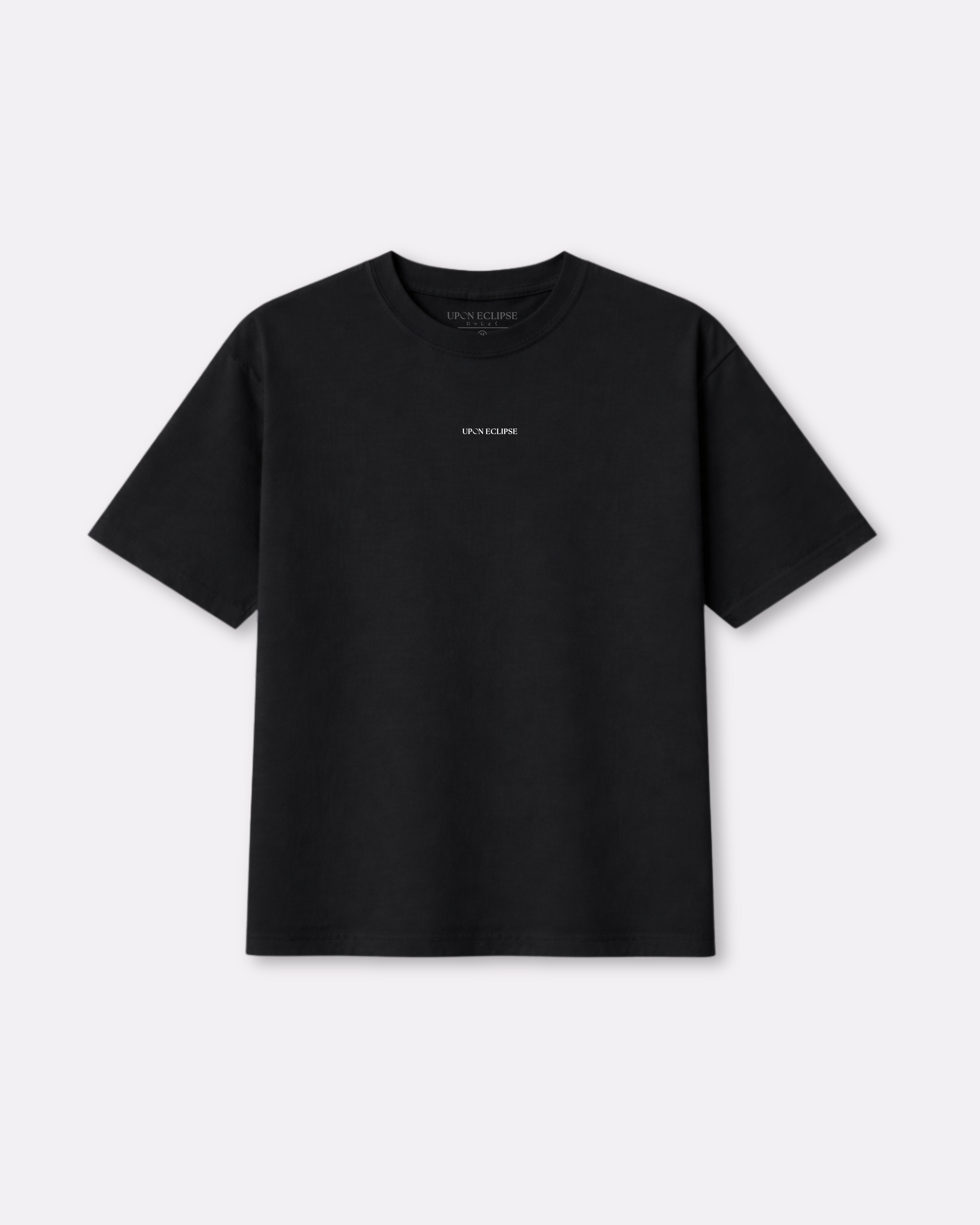 D852 Oversized T-Shirt Matte Black
