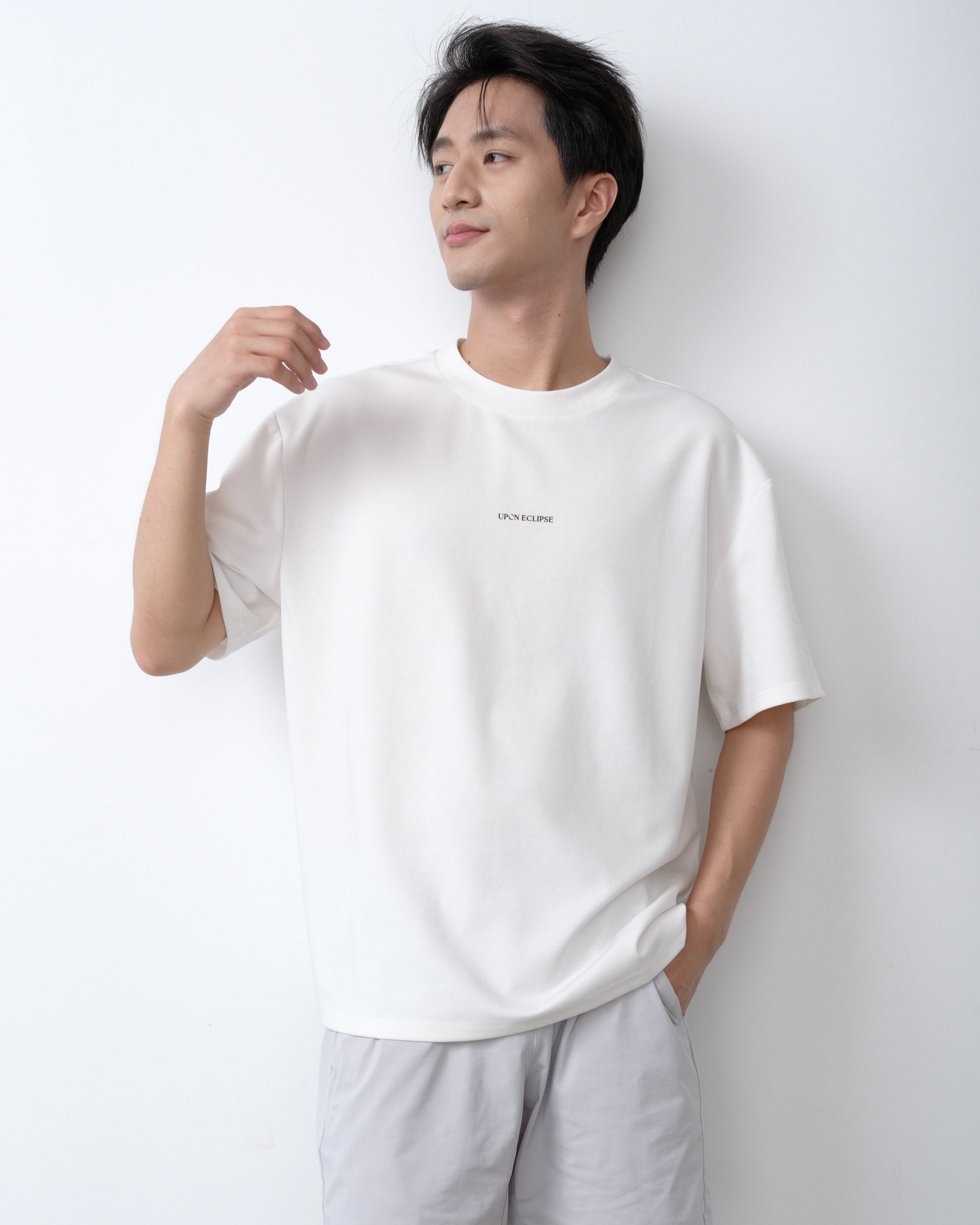 D852 Oversized T-Shirt Classic White