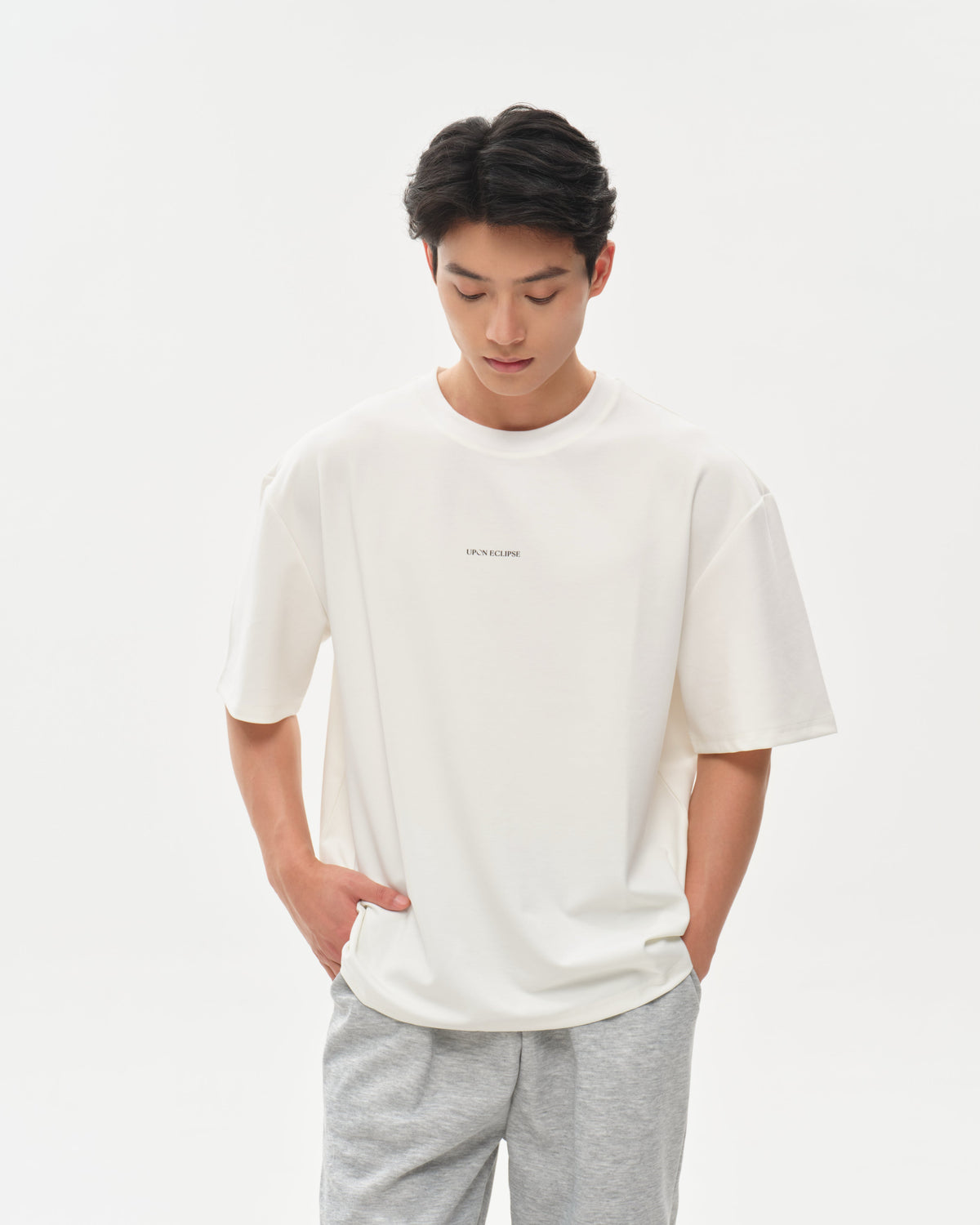 D852 Oversized T-Shirt Classic White