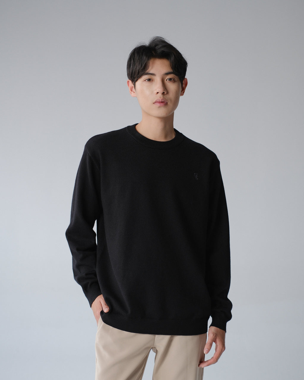 Foundational Sweatshirt Matte Black