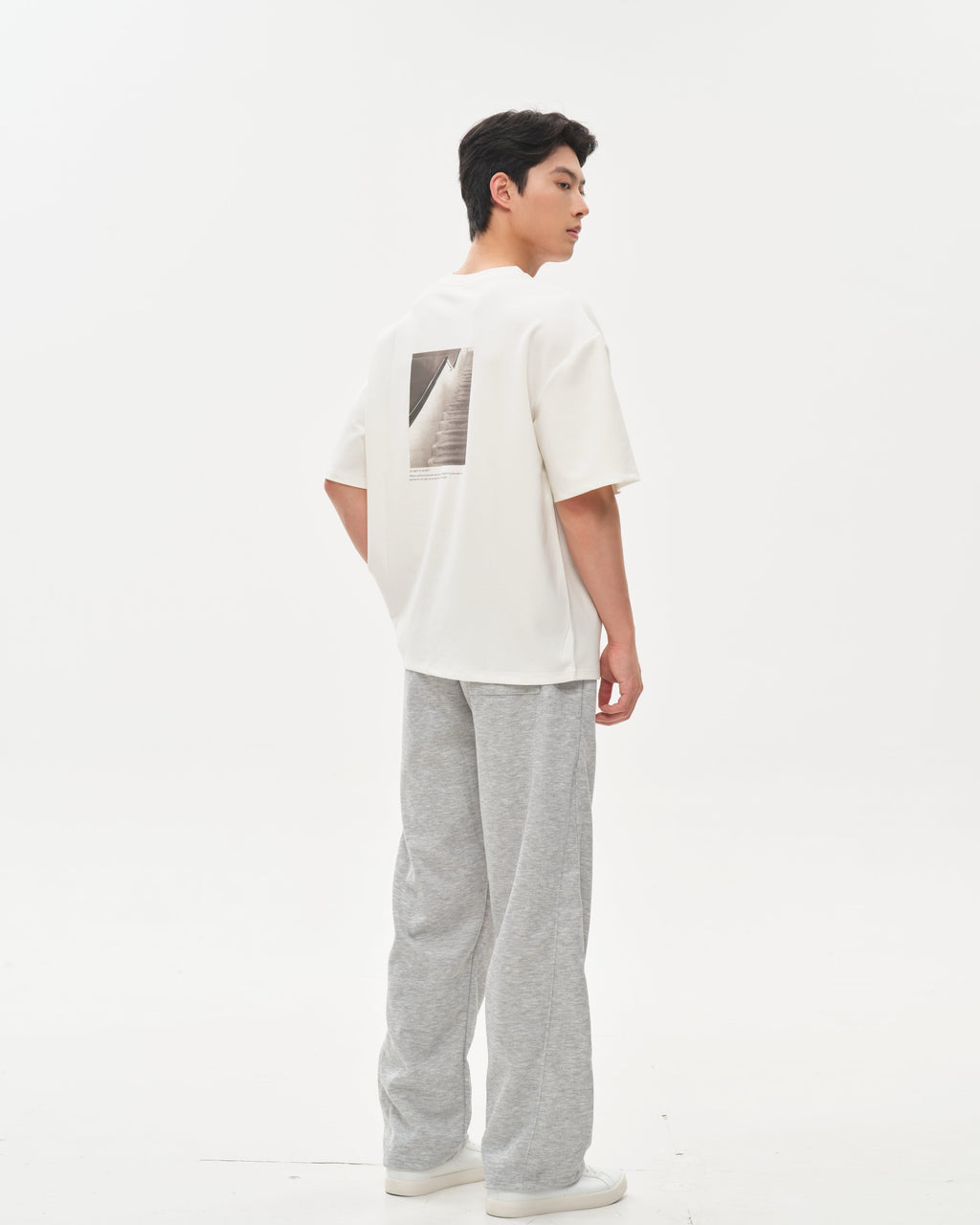 D852 Oversized T-Shirt Classic White