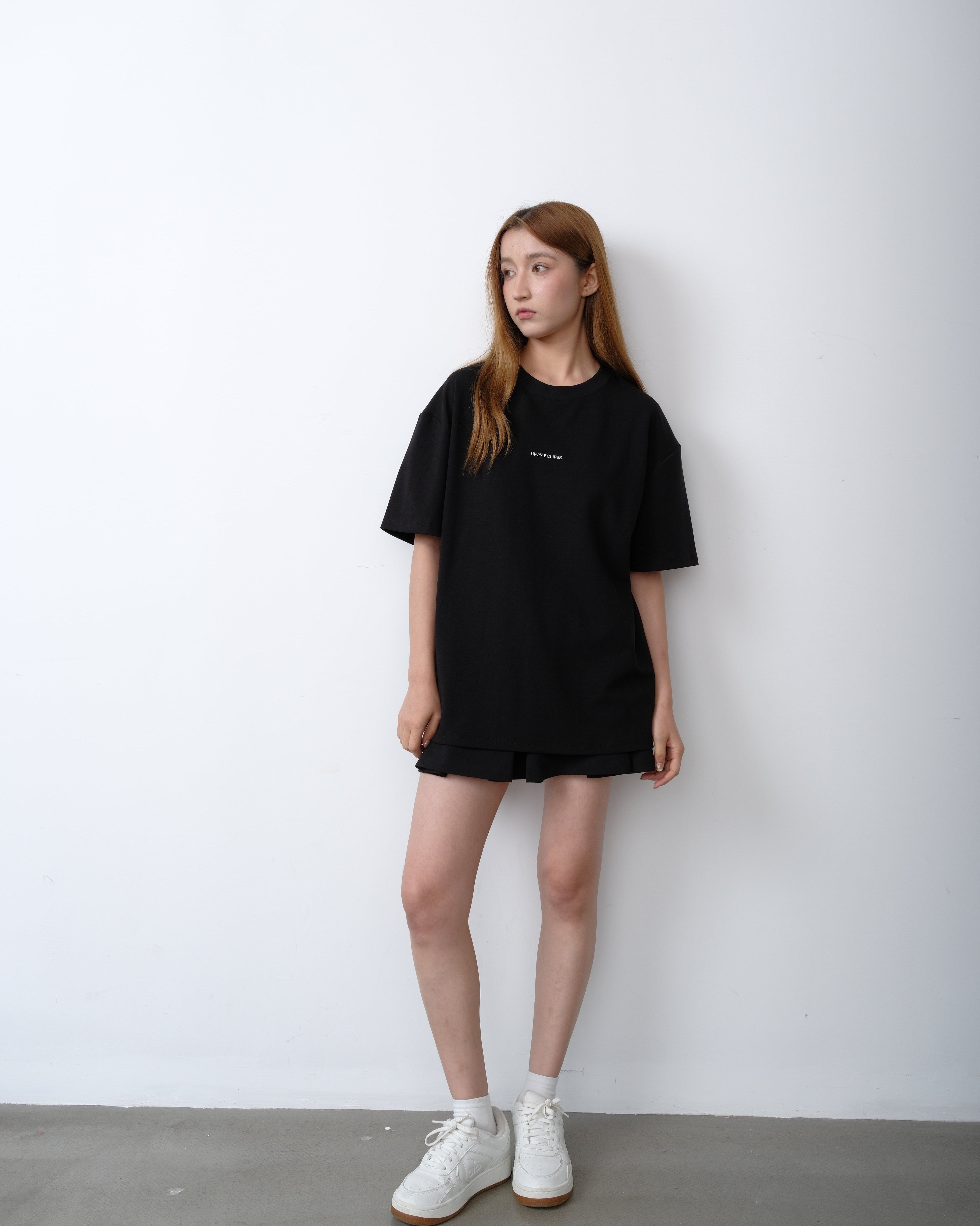 D852 Oversized T-Shirt Matte Black