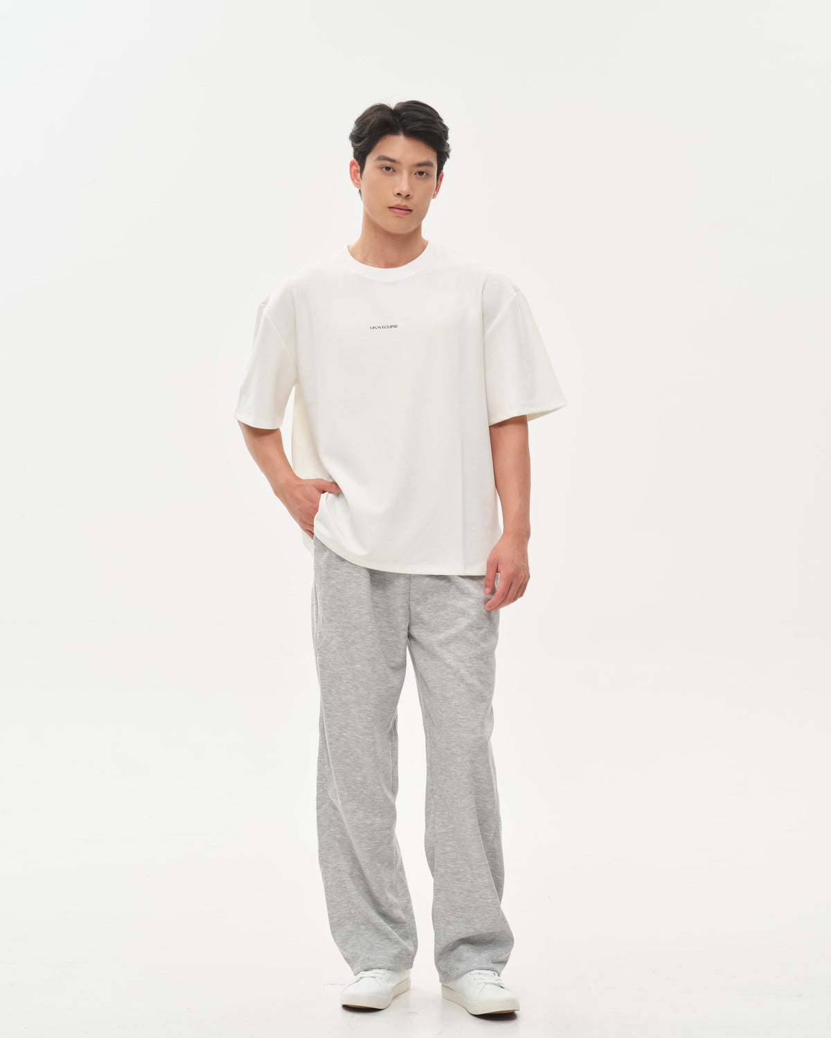 D852 Oversized T-Shirt Classic White