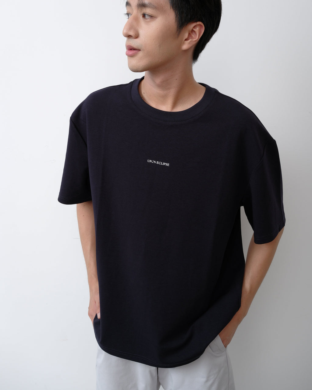 D852 Oversized T-Shirt Royal Navy