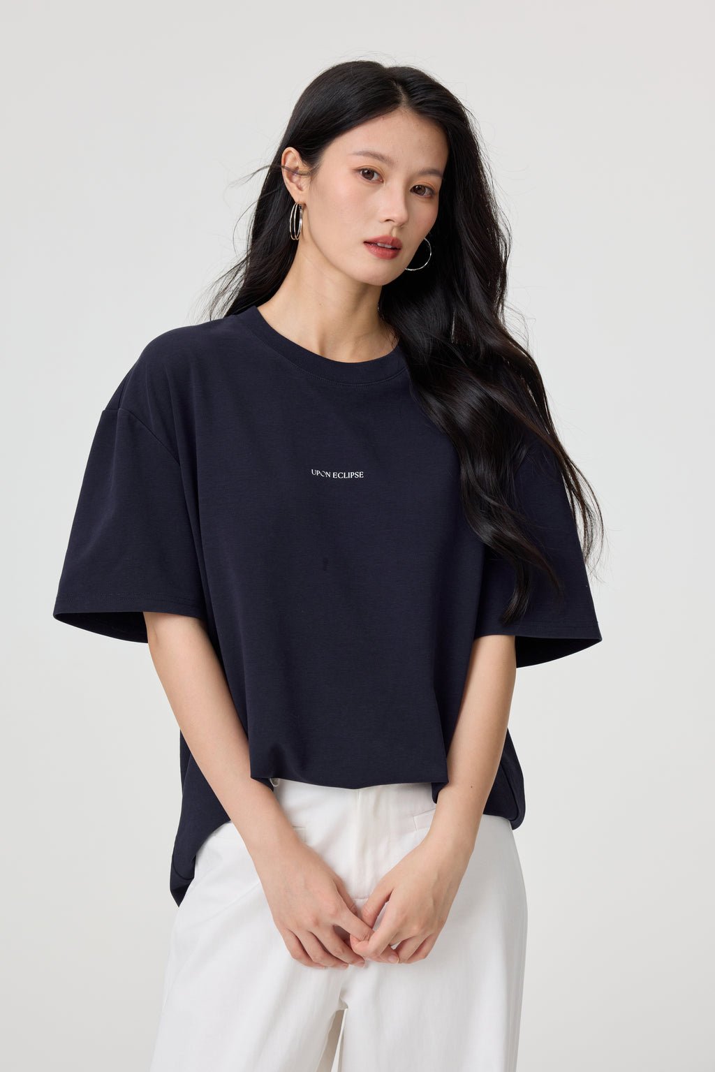 D852 Oversized T-Shirt Royal Navy