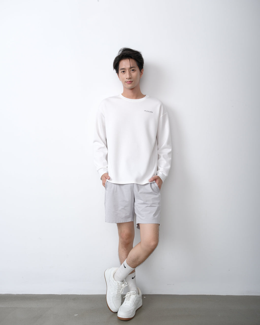 Foundational Long Sleeve Classic White